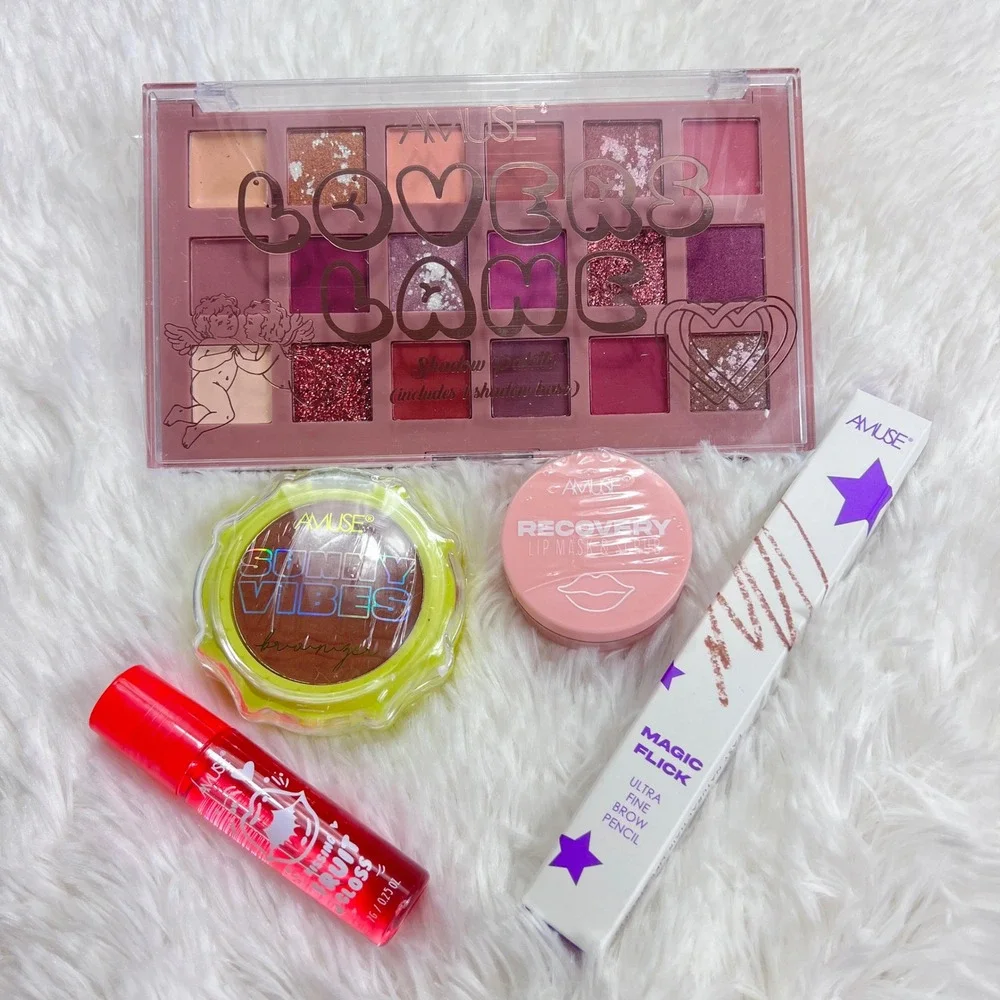 Makeup Bundle 5 Pc Amuse Beauty‎ Lot New Sealed Cosmetics